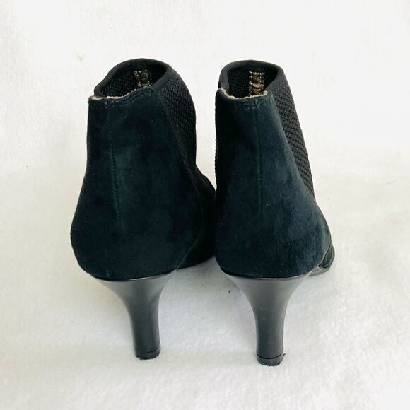 Life Stride Simply Comfort Black Heel Ankle Boot 9.5 - Picture 7 of 12